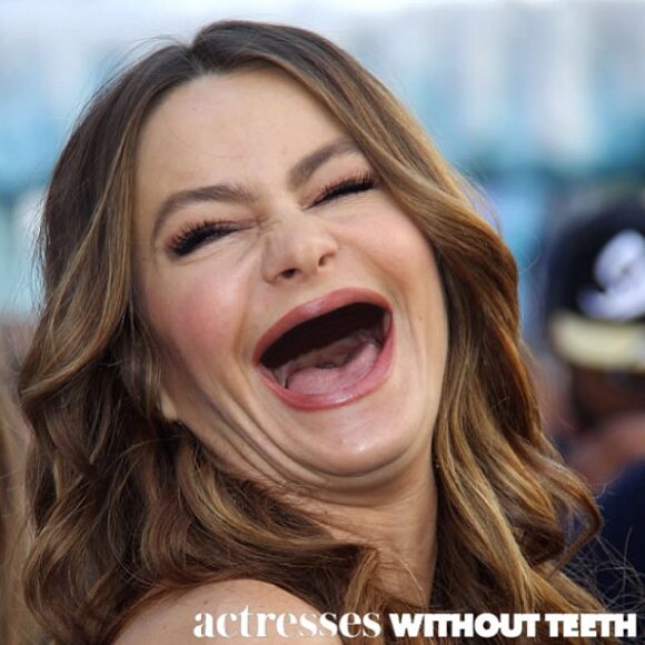 celebrities with dentures